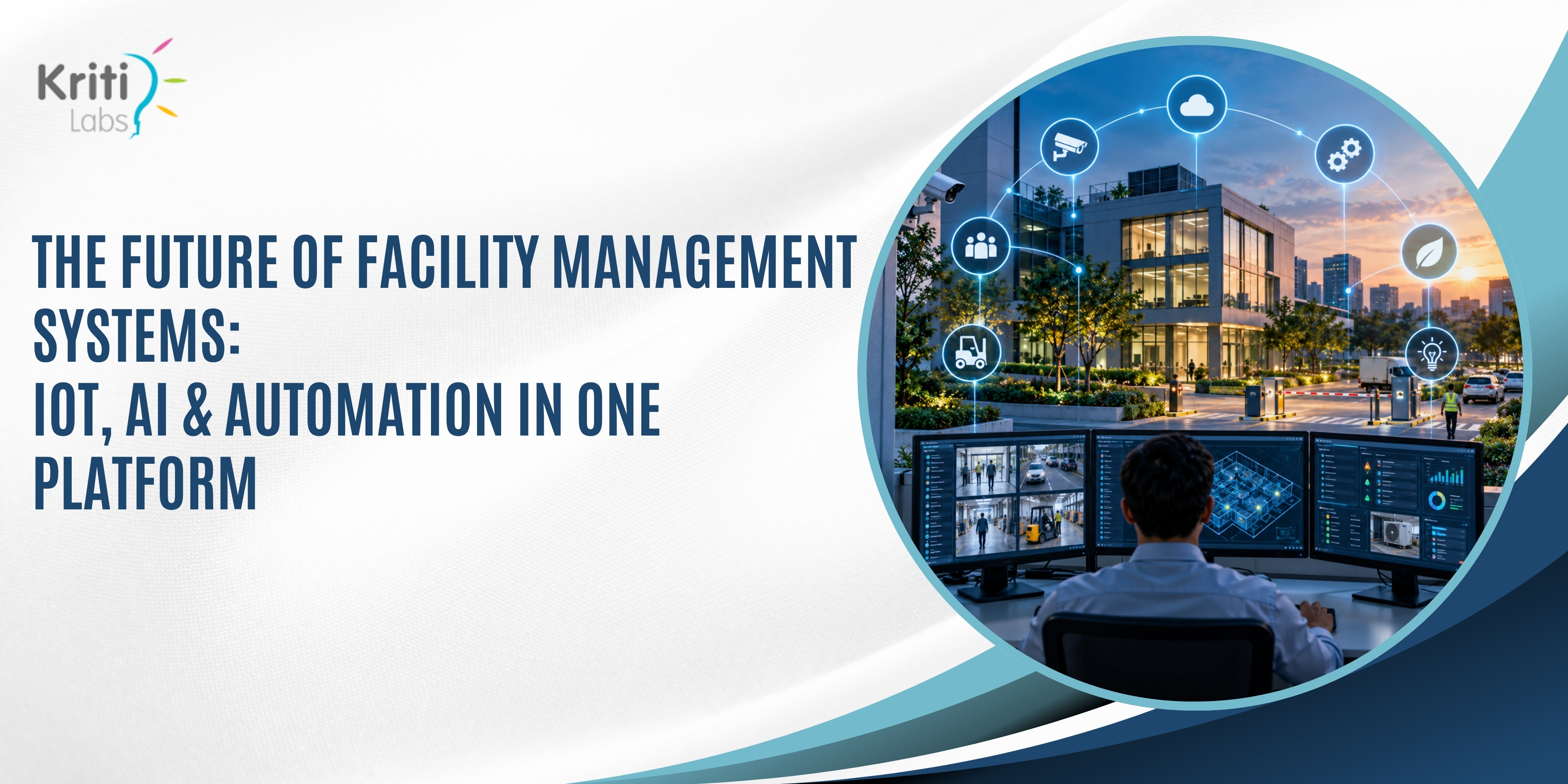 The Future of Facility Management Systems: IoT, AI & Automation in One Platform | KritiLabs
